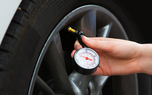 Maintain proper tire pressure