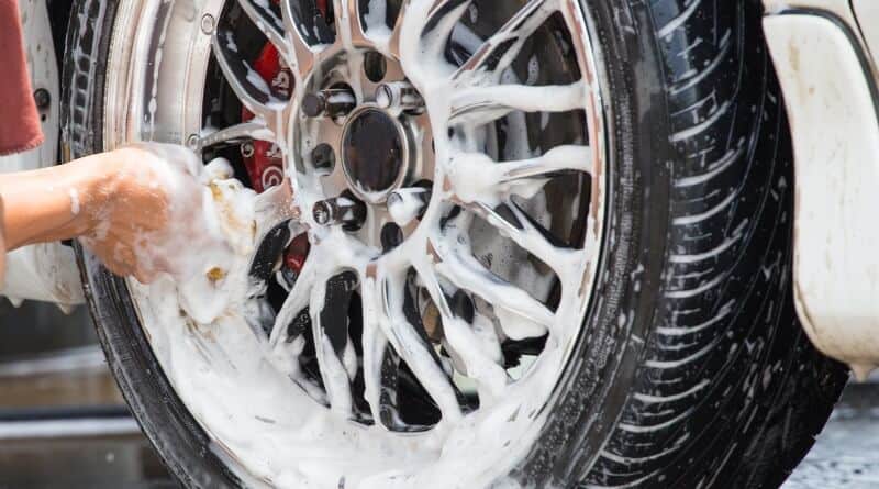 Thoroughly inspect and clean the Chevy rims