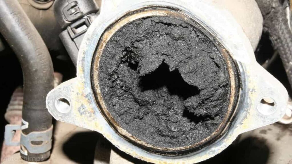 a Clogged or Restricted Exhaust Gas Recirculation EGR Valve can cause issues
